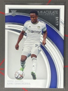 2022-23 Panini Immaculate Luis Sinisterra /49 Leeds for sale on Ebay