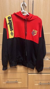 Vintage Watford Umbro Tracksuit/Hoody/Jogging Top from the mid 1980s for sale on Ebay