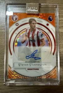 Topps Pristine Premier League 2026 Yehor Yarmolyuk Brentford Auto Numbered 17/25 for sale on Ebay