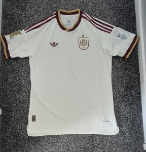 Spain Away Shirt WHITE BNWT for sale on Ebay