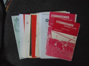 Bundle of 24 x Stenhousemuir FC Programmes Listed for sale on Ebay