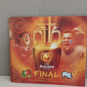 Euro 2004 Portugal Final Official Programme Portugal v Greece.Very Collectible for sale on Ebay