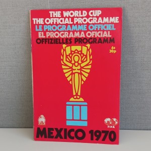 FIFA World Cup Mexico 1970 Official Football Programme  English Edition. for sale on Ebay