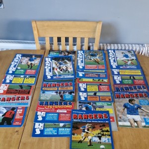 Rangers v Celtic/Aberdeen/Hibernian Programmes Bulk Lot for sale on Ebay