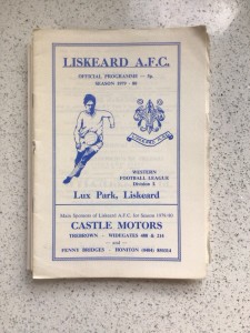 Liskeard v Shepton Mallet Town 2nd Feb 1980 for sale on Ebay