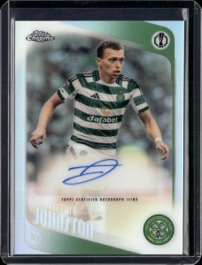 Alistair Johnston Auto - Celtic - 2025-26 Topps Chrome UCC for sale on Ebay