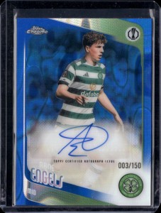 Arne Engels Auto /150 - Celtic - 2025-26 Topps Chrome UCC for sale on Ebay