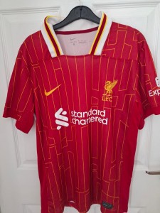 Nike Liverpool Home Football Shirt Red Adults Size M Short Sleeve for sale on Ebay