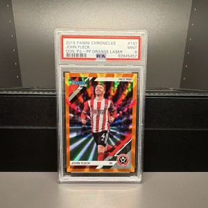 Panini 2019-20 Chronicles Donruss PL John Fleck Rookie PSA 9 Sheffield United for sale on Ebay