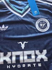 adidas Newcastle United Away Shirt Blue Short Sleeve Adults Size 2XL for sale on Ebay