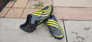Adidas F50 Tunit Football Boots Size 8.5 for sale on Ebay