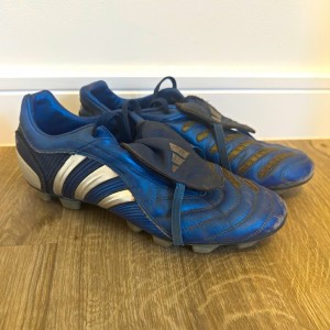 Adidas Predator Pulse Firm Ground Football Boots Blue/White UK 7 2004 for sale on Ebay