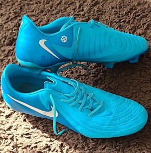 Nike Tiempo Legend 10 Elite Football Boots Moulded Studs Blue/White UK 12 for sale on Ebay