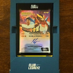 Club Legacyz Signed Edition Mateus Fernandes Southampton #18 Auto 16/70 for sale on Ebay