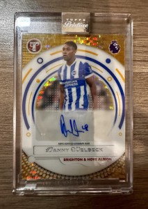 Topps Pristine Premier League 2026 Danny Welbeck Brighton Auto Numbered 41/50 for sale on Ebay
