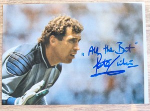 Peter Shilton England Signed Autographed Photo for sale on Ebay