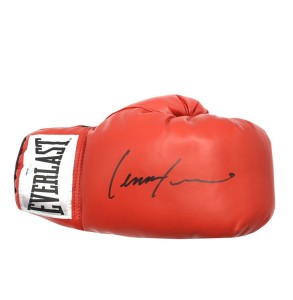Lennox Lewis Signed Everlast Red Boxing Glove with COA for sale on Ebay