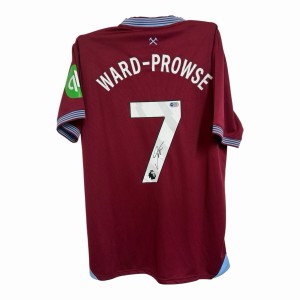 James Ward Prowse Signed Shirt ACG Authentication West Ham Jersey 25/26 Auto for sale on Ebay