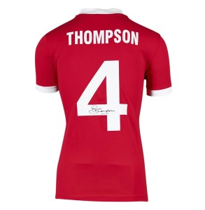 Phil Thompson Back Signed Liverpool 1978 Home Shirt with COA for sale on Ebay