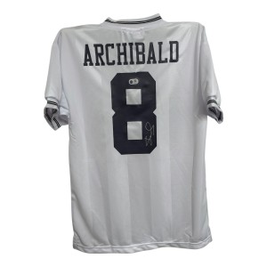 Steve Archibald Signed Shirt ACG Proof Tottenham Jersey 1983 Spurs Auto Barca for sale on Ebay