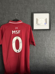 Signed Mane , Salah , Firmino (MSF) Liverpool FC Football Shirt COA for sale on Ebay