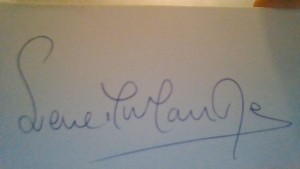 ENGLAND - Signed Card - Steve McManamn plus Picture and Authenticity Certificate for sale on Ebay