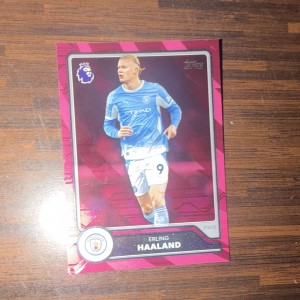 Topps Premier League Erling Haaland Manchester City #188 Parallel Season 2026/27 for sale on Ebay