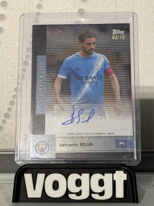 Bernardo Silva Auto /10 - Topps Manchester City Team Set 2025 for sale on Ebay