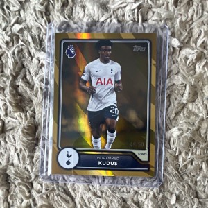 Topps 2025-26 Premier League flagship Mohammed Kudus Tottenham Hotspur Parallel for sale on Ebay