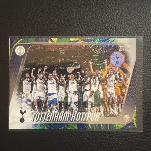 2025-26 Topps UEFA Carnaval Tottenham Hotspur Win Europa League for sale on Ebay