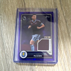 Topps 2025-26 Premier League John McGinn Aston Villa #27 Football Card 175/199 for sale on Ebay