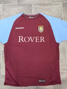 Rare Original Aston Villa 2003/2004 Home Shirt Medium Diadora for sale on Ebay
