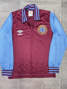 Rare Original Aston Villa 1976/1977 Home Shirt Boys UMBRO VGC for sale on Ebay