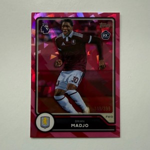 Topps Premier League 2026/27 Brian Madjo Aston Villa Pink Parallel RC /399 for sale on Ebay