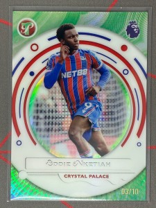 2025-26 Topps Pristine Premier League Eddie Nketiah Green /10 Crystal Palace for sale on Ebay