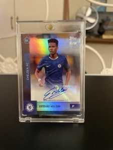 Topps Chelsea Team Set 2025/26 Estêvão Willian RC Auto 05/50 No Reserve  for sale on Ebay