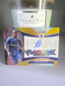 Panini Prizm Premier League Flashback Auto Ashley Cole Chelsea FC FA-ACE /10 for sale on Ebay