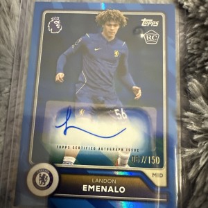 Topps Flagship Premier League 2026/27 - Landen Emenalo 067/150 Chelsea for sale on Ebay