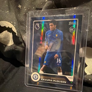 Topps Premier League 2026/27 Ryan Kavuma-McQueen Chelsea RC #102 02/10 Parallel for sale on Ebay