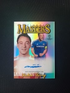 Topps Finest 2020-21 Finest Master 62/99 AUTO JOHN TERRY Chelsea CASE HIT for sale on Ebay