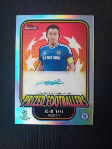 Topps Finest 2020-21 Prized Footballer 66/99 AUTO JOHN TERRY CHELSEA  for sale on Ebay
