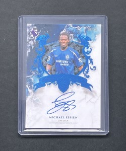 Topps. PL Royalty. On Card Auto. Michael Essien /25 - Chelsea. Colour Match. for sale on Ebay