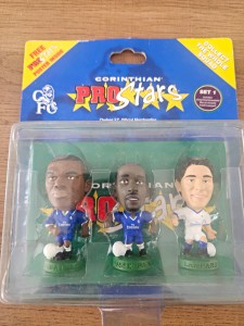 Chelsea Corinthian ProStars 3 Pack Lampard Hasselbaink Desailly C054309 Sealed for sale on Ebay