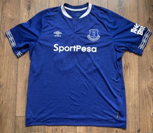 Everton Home Shirt 2018/19 - Umbro XL - Excellent Condition - Richarlison 30 for sale on Ebay