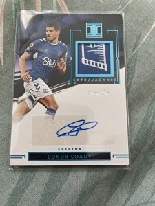 Panini 2022-23 Impeccable EPL Conor Coady Everton Auto patch 1/1 for sale on Ebay