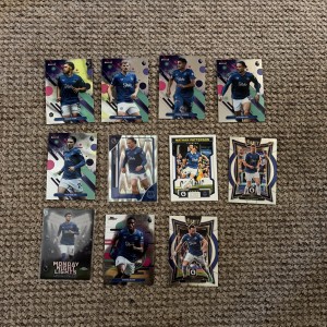 Everton Football Card Bundle Rookies, Inserts, SSP with Duplicates for sale on Ebay