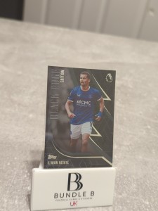 2026 Topps Flagship Black Edge Edition Iliman Ndiaye Everton for sale on Ebay