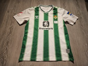 Mens Hummel Real Betis WILLIAN J. #12 Home football shirt 23/24 Size M for sale on Ebay