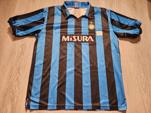 Mens Retro Replicas Internazionale (Inter) Home football shirt 1990-1991 Size XL for sale on Ebay