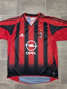 Rare Original AC Milan 2004/2005 Home Shirt Medium Adidas VGC for sale on Ebay